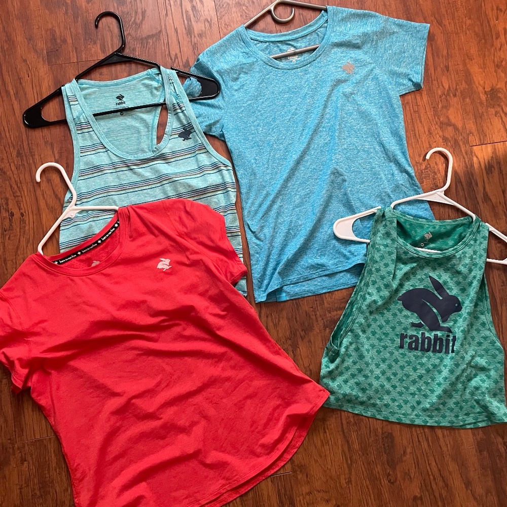 Rabbit running shirts